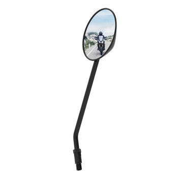 Oxford Products OX576 Round Mirror Black Motorcycle Right