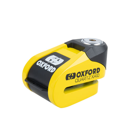 Oxford Quartz XA10 Alarm Disc Lock Yellow/Black