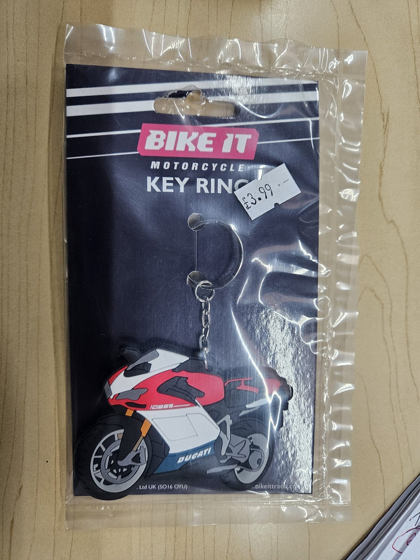 Bike IT Motorcycle Key Ring