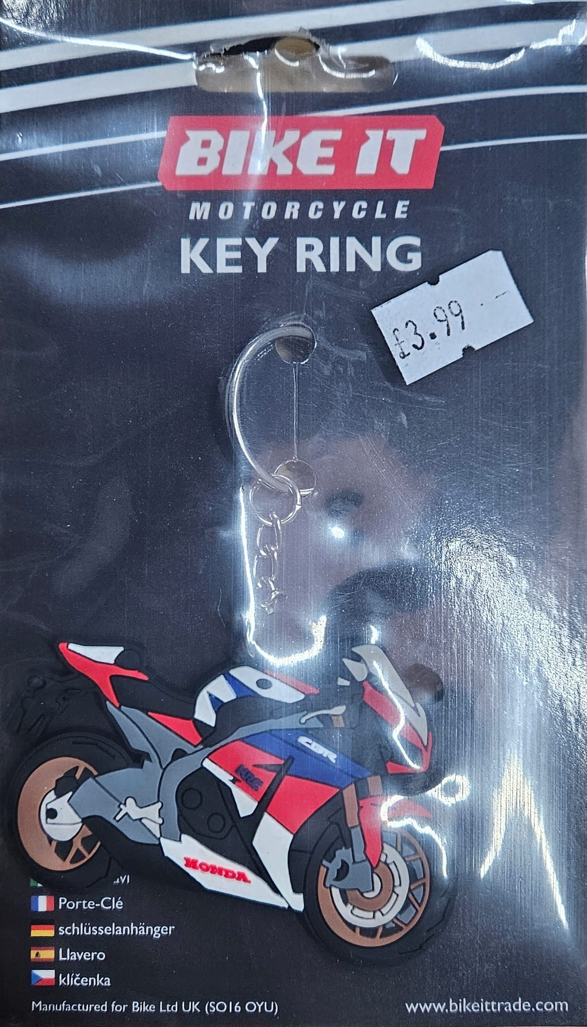 Bike IT Motorcycle Key Ring