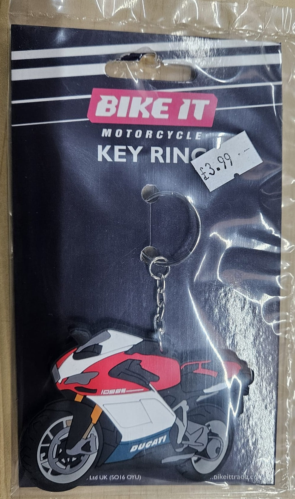 Bike IT Motorcycle Key Ring