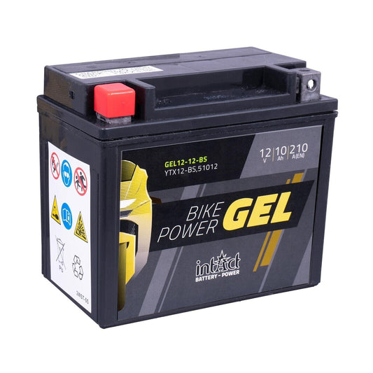 IntAct Gel Bike-Power Moto Motorcycle Motorbike Battery YTX12-BS / 51012